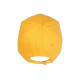 Casquette NY Jaune et Noire Vintage en Coton Custom Baseball CASQUETTES Nyls Création