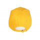 Casquette Miami Jaune et Blanche Style Vintage en Coton Baseball CASQUETTES Nyls Création