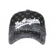 Casquette Los Angeles Noire Bandana Print Blanc Vintage Baseball CASQUETTES Nyls Création