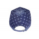 Casquette Los Angeles Bleu Marine Bandana Blanc Vintage Baseball CASQUETTES Nyls Création