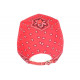 Casquette Los Angeles Rouge Bandana Blanc Fashion Vintage Baseball CASQUETTES Nyls Création