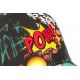 Casquette Verte et Orange Streetwear Pop Print Original Pow Baseball CASQUETTES Nyls Création