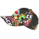 Casquette Noire et Verte Streetwear Pop Style Original Boom Baseball CASQUETTES Nyls Création