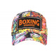 Casquette Streetwear Orange et Jaune City Pop Original Boxing Baseball CASQUETTES Nyls Création