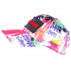 Casquette El Patron Rose et Blanche Print Streetwear Medellin Baseball CASQUETTES SKR