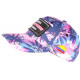 Casquette Plata o Plomo Rose et Bleue Tropicale Strass Colombia Baseball CASQUETTES SKR