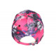 Casquette Plata o Plomo Rose et Violette Tropicale Strass Colombia Baseball CASQUETTES SKR