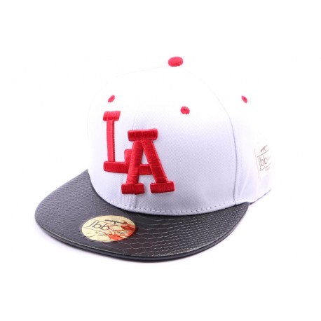 Snapback JBB Couture blanche LA rouge ANCIENNES COLLECTIONS divers