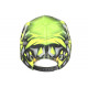 Casquette NY Jaune Fluo et Noire Look Fun Streetwear Baseball Larsy CASQUETTES Hip Hop Honour