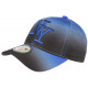 Casquette NY Bleue Et Noire Originale Look Tendance Baseball Renbo CASQUETTES Hip Hop Honour