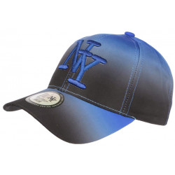 Casquette NY Bleue Et Noire Originale Look Tendance Baseball Renbo CASQUETTES Hip Hop Honour