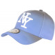 Casquette NY Bleue Et Grise Originale Print Tendance Baseball Renbo CASQUETTES Hip Hop Honour