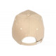 Casquette NY Marron Clair et Blanche Tendance Visiere Baseball Stazky CASQUETTES Hip Hop Honour