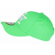 Casquette NY Vert Flashy et Blanche Tendance Visiere Baseball Stazky CASQUETTES Hip Hop Honour