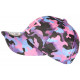 Casquette NY Camouflage Rose et Bleue Look Militaire Baseball Kaska CASQUETTES Hip Hop Honour