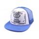 Snapback JBB Couture version trucker bleu CASQUETTES JBB COUTURE