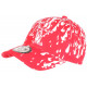 Casquette NY Rouge et Blanche Style Peinture Original Baseball Painter CASQUETTES Hip Hop Honour