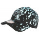 Casquette NY Bleue et Noire Look Peinture Original Baseball Painter CASQUETTES Hip Hop Honour