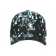 Casquette NY Bleue et Noire Look Peinture Original Baseball Painter CASQUETTES Hip Hop Honour