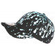 Casquette NY Bleue et Noire Look Peinture Original Baseball Painter CASQUETTES Hip Hop Honour