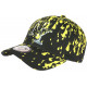 Casquette NY Jaune et Noire Style Peinture Original Baseball Painter CASQUETTES Hip Hop Honour