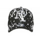 Casquette NY Noire et Blanche Print Peinture Original Baseball Painter CASQUETTES Hip Hop Honour