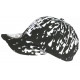 Casquette NY Noire et Blanche Print Peinture Original Baseball Painter CASQUETTES Hip Hop Honour