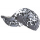 Casquette Enfant Blanche et Noire Design Eclairs Baseball Stormy 7 a 12 ans Casquette Enfant Hip Hop Honour