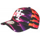 Casquette NY Violette et Orange Design Fun Streetwear Baseball Larsy CASQUETTES Hip Hop Honour