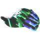 Casquette NY Verte et Bleue Look Fun Streetwear Baseball Larsy CASQUETTES Hip Hop Honour