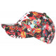 Casquette Enfant Rouge Tête de Mort Print Cartoon NY Skull de 7 a 11 ans Casquette Enfant Hip Hop Honour