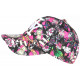 Casquette Enfant Rose Tête de Mort Print Cartoon NY Skull de 7 a 11 ans Casquette Enfant Hip Hop Honour