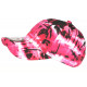 Casquette NY Rose et Blanche Palmier Tropical Sunrise Baseball CASQUETTES Hip Hop Honour