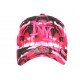 Casquette Enfant Rose et Blanche Palmiers NY Baseball Sunrise 7 a 12 ans Casquette Enfant Hip Hop Honour