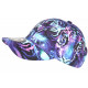 Casquette NY Violette et Bleue Tigre Fashion Baseball Wild CASQUETTES Hip Hop Honour