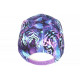 Casquette NY Violette et Bleue Tigre Fashion Baseball Wild CASQUETTES Hip Hop Honour