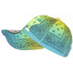 Casquette NY Bandana Bleue et Jaune Fluo Baseball Fashion ANCIENNES COLLECTIONS divers