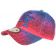 Casquette Enfant Bandana Bleue et Rouge Vif NY Baseball de 7 à 11 ans Casquette Enfant Hip Hop Honour