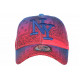 Casquette Enfant Bandana Bleue et Rouge Vif NY Baseball de 7 à 11 ans Casquette Enfant Hip Hop Honour