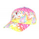 Casquette Enfant Licorne Rose et Blanche Design Fashion Celly 6 à 11 ans Casquette Enfant Hip Hop Honour