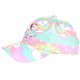 Casquette Enfant Licorne Verte et Rose Fashion Celly de 6 à 11 ans Casquette Enfant Hip Hop Honour