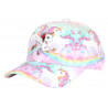 Casquette Enfant Licorne Rose et Verte Fantaisie Celly de 6 à 11 ans