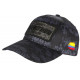 Casquette El Patron Noire et Grise Print Streetwear Colombia Baseball CASQUETTES SKR