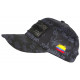 Casquette El Patron Noire et Grise Print Streetwear Colombia Baseball CASQUETTES SKR