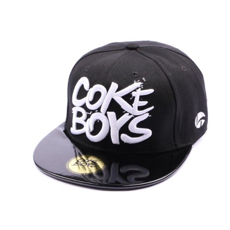 Snapback Coke Boys Noir visière vinyle noir ANCIENNES COLLECTIONS divers