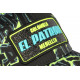 Casquette El Patron Jaune Fluo et Bleue Strass Streetwear Colombia CASQUETTES SKR