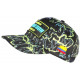 Casquette El Patron Jaune Fluo et Bleue Strass Streetwear Colombia CASQUETTES SKR