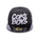 Snapback Coke Boys Noir visière vinyle noir ANCIENNES COLLECTIONS divers