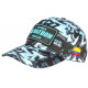 Casquette El Patron Bleu Turquoise et Noire Strass Streetwear Colombia CASQUETTES SKR