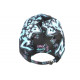 Casquette El Patron Bleu Turquoise et Noire Strass Streetwear Colombia CASQUETTES SKR